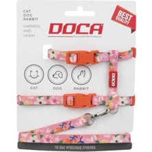 Özbience Ayarlanabilir Kedi Göğüs Tasması, Güvenli ve Konforlu Gezdirme Seti