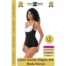 #korse Iz Göstermeyen Toparlayıcı Vücut Şekillendiren Lazer Kesim Gögüs Altı Bady Korse - 1 Adet