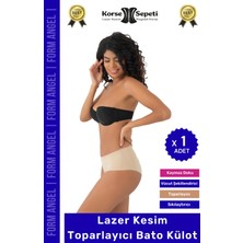 #batokülot Karın Basen Toparlayıcı Kaymaz Iz Yapmaz Lazer Kesim Toparlayıcı Bato Külot - 1 Adet