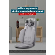 Allians Isıtmalı Titreşimli Masaj Minderi, Sırt, Bel ve Omuz Rahatlatıcı