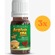 Argivit Epa Damla Balık Yağı 10 ml - 3 Adet (30 Ml) - Dezenfektan Hediyeli (%72 Alkol)