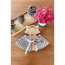 Özbience Şık Leopar Desenli Panço, Renkli ve Rahat Kış Giyim Alternatifi