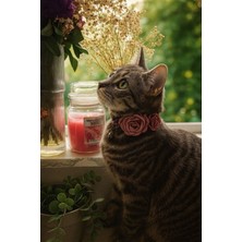 Özbience Çift Gül Desenli Hayvan Kolyesi, Zarif ve Şık Takı Tasarımı