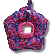 Özbience Lilac Desenli Kedi ve Köpek Koruyucu Yaka, Güvenli ve Şık Tasarım