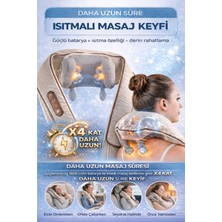 Allians Şarjlı Isıtmalı Masaj Cihazı ile Rahatlatıcı Vücut Sıkma Deneyimi