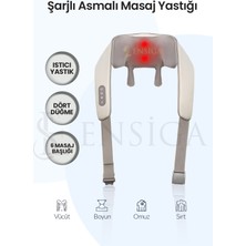 Allians 8d Akupunktur Masaj Cihazı, Boyun, Sırt ve Omuz Rahatlatıcı Masaj