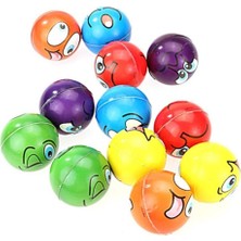 Allians Gülen Yüz Emoji Stres Topu, Renkli Egzersiz ve Rahatlama Aleti