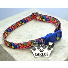 Özbience Paslanmaz Çelik Kedi Boyun Tasması, Güvenlik Kilitli ve Kral Tacı Tasarımı