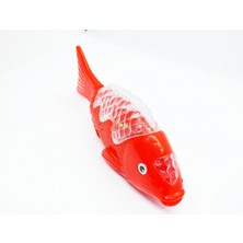 Özbience Sesli ve Işıklı Hareketli Kırmızı Balık Oyuncak, Çocuklar Için Eğlenceli