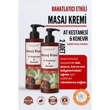 Allians Doğal Ağrı ve Masaj Kremi, At Kestanesi ve Kenevir, 2X100 ml