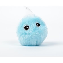 Özbience Interaktif Kuş Sesli Peluş Oyun Topu, Dayanıklı ve Eğlenceli (Mavi)