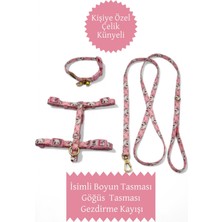 Özbience Renkli ve Dayanıklı Kedi Tasması Seti, Konforlu Gezdirme Aksesuarı