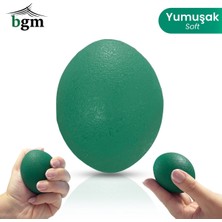 Allians Silikon El Egzersiz Topu, Stres ve Güçlendirme Için Renkli Top