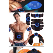 Allians Çok Fonksiyonlu Kas Çalıştırıcı ve Kemer Seti, Kalça, Kol, Bacak, Göbekli