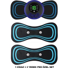 Allians Tüm Vücut Elektronik Masaj Aleti Seti, 2 Yedek Ped ve Özel Tasarım