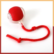 Özbience Otomatik Akıllı Hareketli Kedi Topu, USB Şarjlı Eğlence Aracı