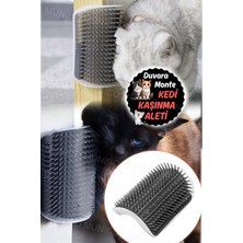 Özbience Kedi Masaj Tarak ve Duvar Köşe Fırçası Tüy Toplama ve Kaşınma Keyfi