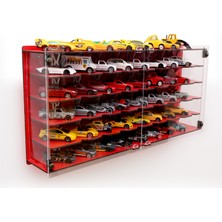 Good Sign Pleksi Kapak 48 Araçlık 1/64 Hotwheels, Matchbox Uyumlu Hobi Oyuncak Araba Rafı Koleksiyon Model Araba Garajı