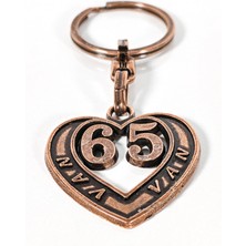 Moncuk Design 65 Van Plakalı Kalp Şeklinde Metal Anahtarlık – Doğunun Asil Gücü, Memleket Bağlılığı ve Duygusal Şıklık Bir Arada