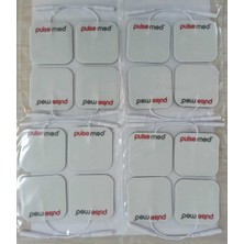 Allians Kablolu Tens Cihazı Yedek Elektrot 5x5, Tens Pedi 4'lü Set, 4 Paket