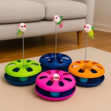 Özbience Yaylı Toplu Çember Oyun Seti Evcil Hayvanlar Için Eğlenceli Aktivite