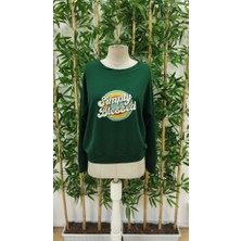 Nova Epoxy Art Kadın Uzun Kollu Bisiklet Yaka Viskon Iki Iplik Bluz