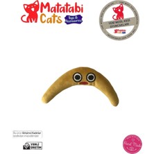 Özbience Sesli Kumaş Peluş Kedi Oyuncağı, Matatabi Içerikli, Eğlenceli ve Güvenli