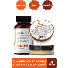 Allians Sağlık Destek Seti: Krem ve Tablet, Glukozamin, Kolajen, D3 ve K2 Vitaminleri