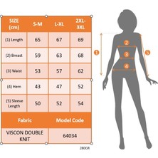Nova Epoxy Art Kadın Uzun Kollu Bisiklet Yaka Viskon Iki Iplik Bluz