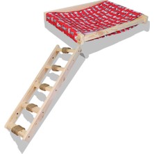 Özbience Duvara Monte Kedi Hamağı ve Merdiveni Takımı, Yataklı, Sağ Sol Uyumlu