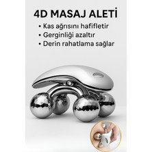 Allians Çok Fonksiyonlu 4d Manuel Masaj Aleti – Yüz, Boyun ve Vücut Rahatlatıcı