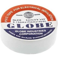 Voltaj Globe Beyaz Elektrik Bandı - Izole Bant