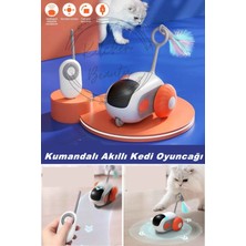 Özbience Iki Modlu Şarjlı Hareketli Tüylü Kedi Oyuncağı, Interaktif Top