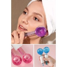 Allians Buz Küre Yüz ve Göz Masaj Topu, Cilt Bakımı ve Terapi Aracı