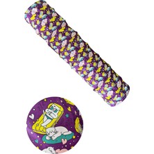 Özbience Mor Renkli Katlanabilir Uzun Kedi Oyun Tüneli 125 cm