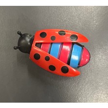 Özbience Renkli Hareketli Titreşimli Uğur Böceği 5 Cm, Eğlence Dolu Tasarım