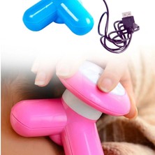 Allians Mini Titreşimli USB Şarjlı El Masaj Aleti, Rahatlatıcı ve Taşınabilir