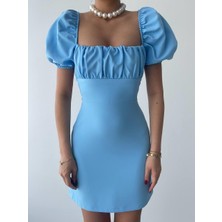 Nova Epoxy Art Hessen Sırt Dekolteli Elbise