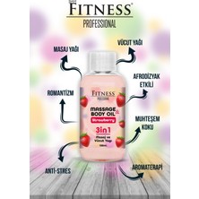 Allians Rahatlatıcı Masaj ve Vücut Yağı, Çilek Aromalı, Çiftlere Özel 100 ml