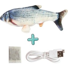 Özbience Dans Eden Balık Kedi Oyuncağı, Gerçekçi Görünüm, Şarjlı, Eğlenceli