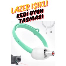 Özbience Eğlenceli Akıllı Lazer Tasma, Kedi Egzersiz ve Oyuncak Seti