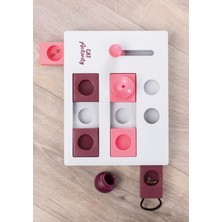 Özbience Eğitici Kedi Oyuncağı, 4 Zorluk Seviyesi, Interaktif ve Eğlenceli (25×20 Cm)