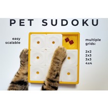 Özbience Zeka Oyuncağı Pet Sudoku 3x3, Ödül Saklama Puzzle Kutusu 15X15CM