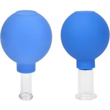 Allians Silikon Vakumlu Masaj Kupası Çift Seti, Yüz Güzelliğine Destek