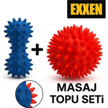 Allians Iki Parça Masaj Topu Seti – Sert ve Roller Masaj Topları, Rahatlatıcı Deneyim