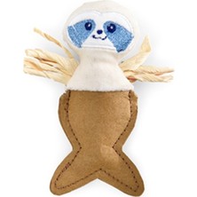 Özbience Yumuşak ve Eğlenceli 11 cm Fok Balığı Peluş Kedi Oyuncağı