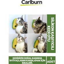 Özbience Yumuşak Çıkıntılı Silikon Kedi Otu Yapışkanlı, Premium Seri