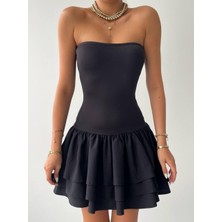 Nova Epoxy Art Vosges Straplez Mini Elbise