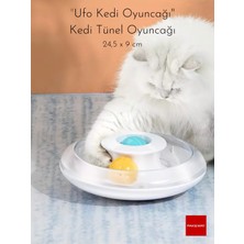 Özbience Renkli Kedi Tünel Oyuncağı, Eğlenceli ve Dayanıklı Tasarım