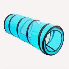 Özbience Rahat ve Eğlenceli Kedi Tüneli 90X25 Cm, Evcil Hayvanlar Için Eğlence Alanı